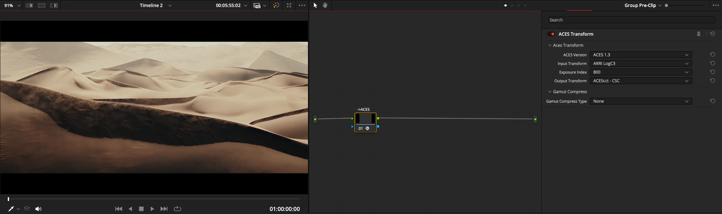 Color Grading Node
